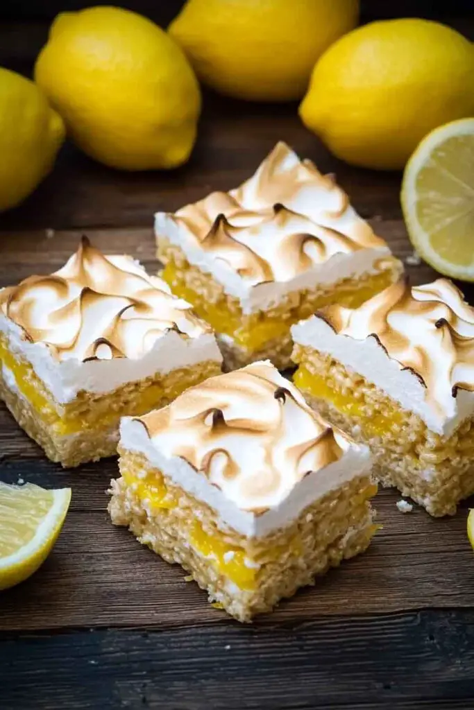 Variations for Lemon Meringue Rice Krispie Treats