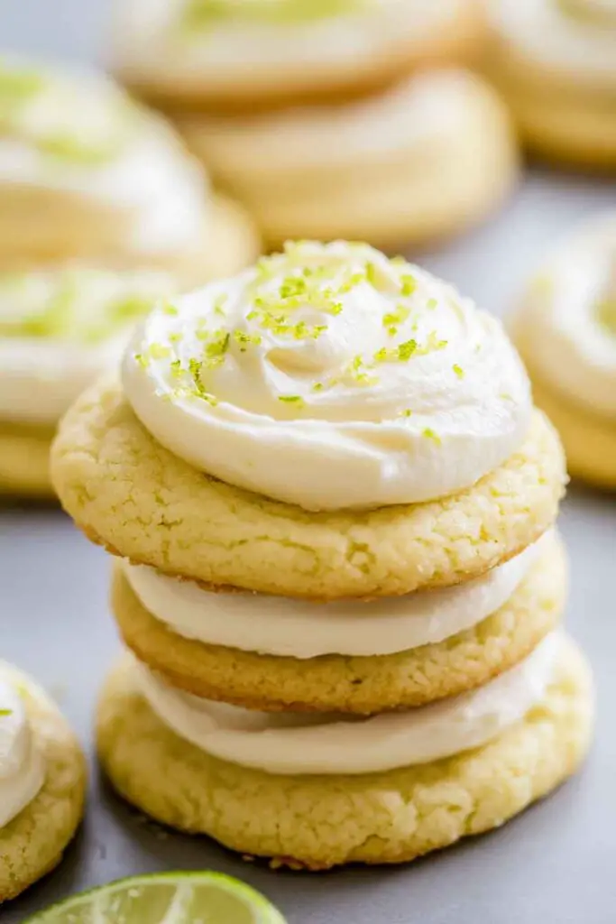 Lime Sugar Cookies