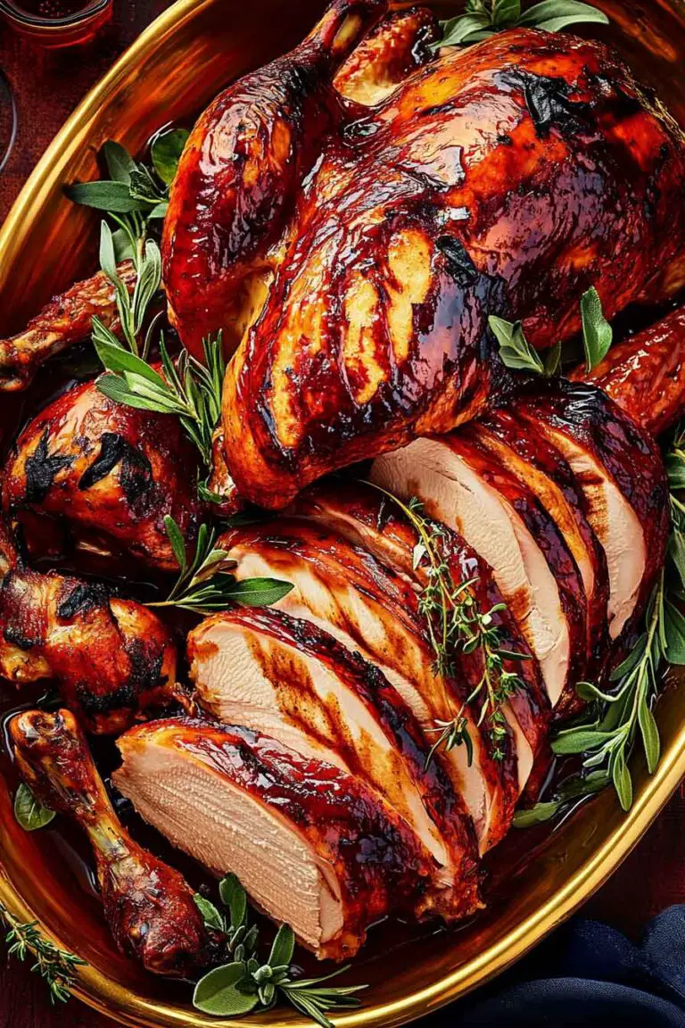 maple Butter Glazed Turkey