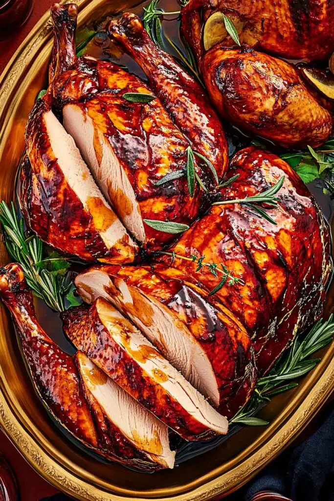 maple Butter Glazed Turkey