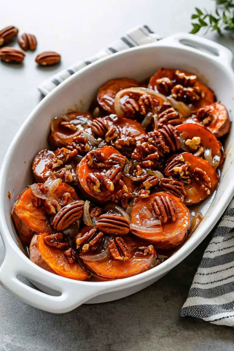 Maple Pecan Sweet Potatoes