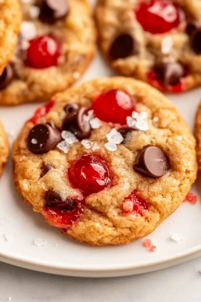 Ingredients for Maraschino Cherry Chocolate Chip Cookies