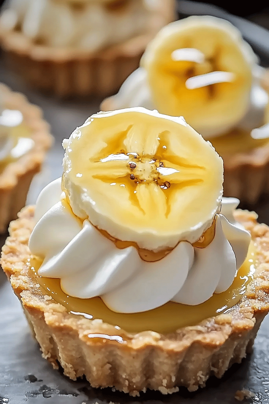 Mini Banana Cream Tarts