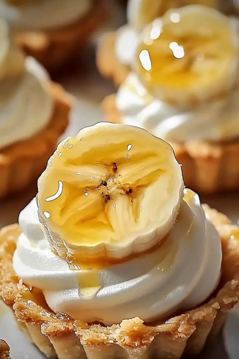 Mini Banana Cream Tarts