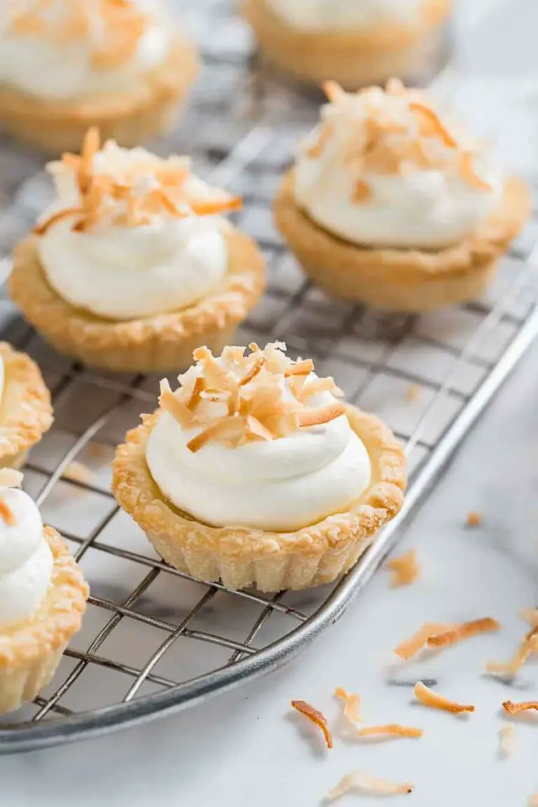 Mini Coconut Cream Pies