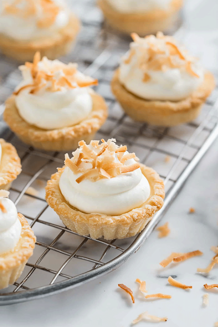 Mini Coconut Cream Pies (Classic, Creamy, and Comforting)