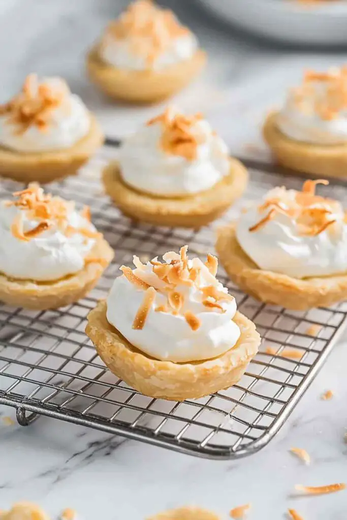 How to Make Mini Coconut Cream Pies