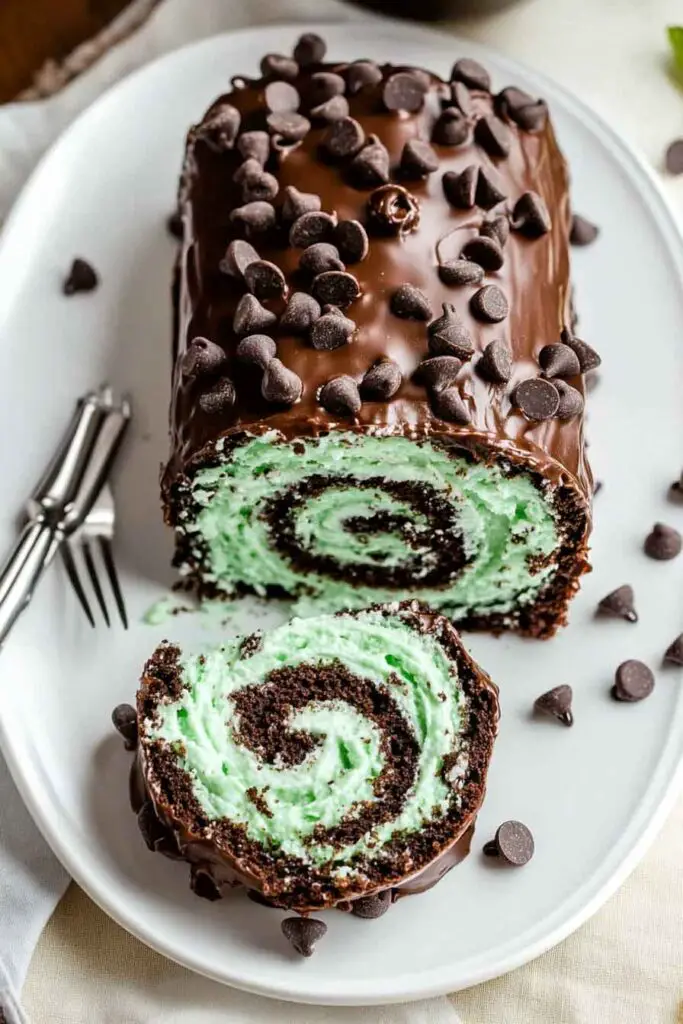 Chocolate Roll Cake