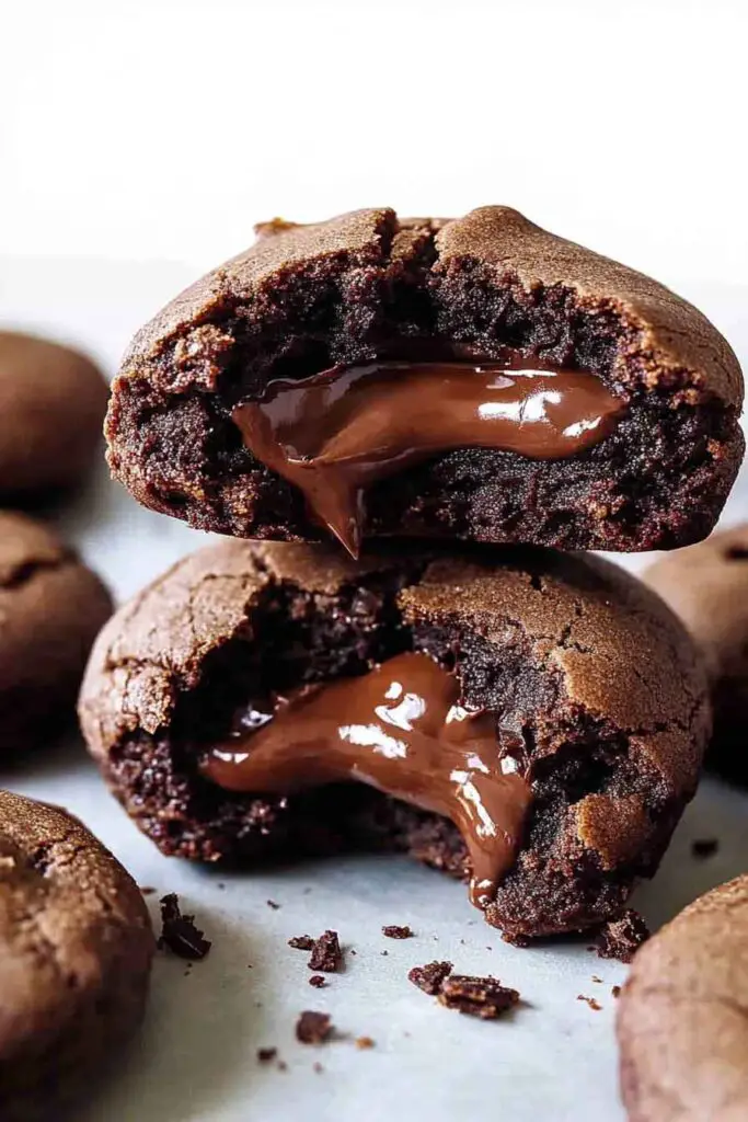 Nutella Chocolate Cookies