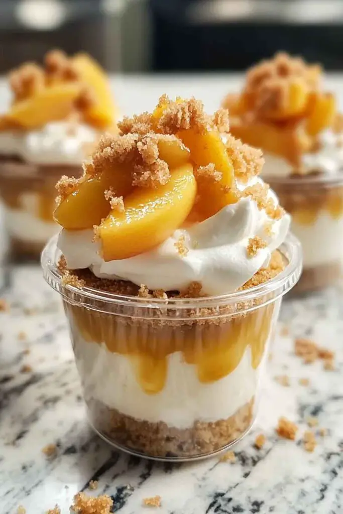 How to Make Peach Cobbler Cheesecake Cupcakes