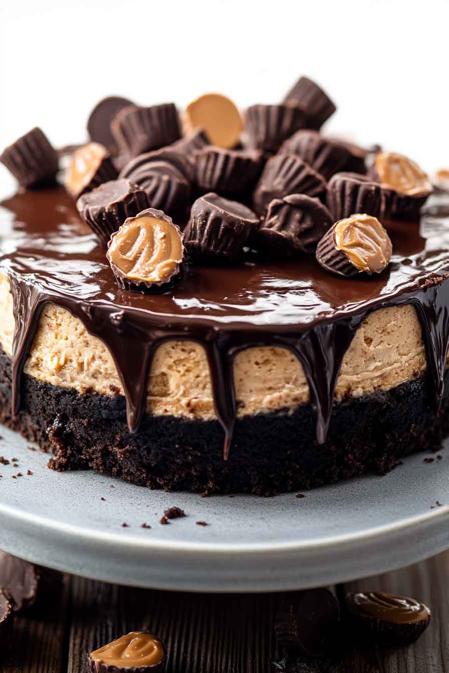 peanut Butter Cup Cheesecake