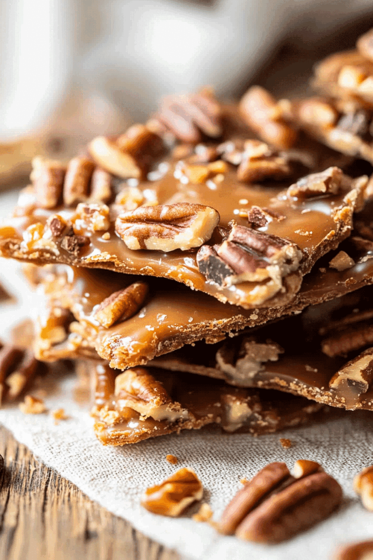 Pecan Pie Bark Recipe (Crispy, Buttery, and Irresistibly Simple)