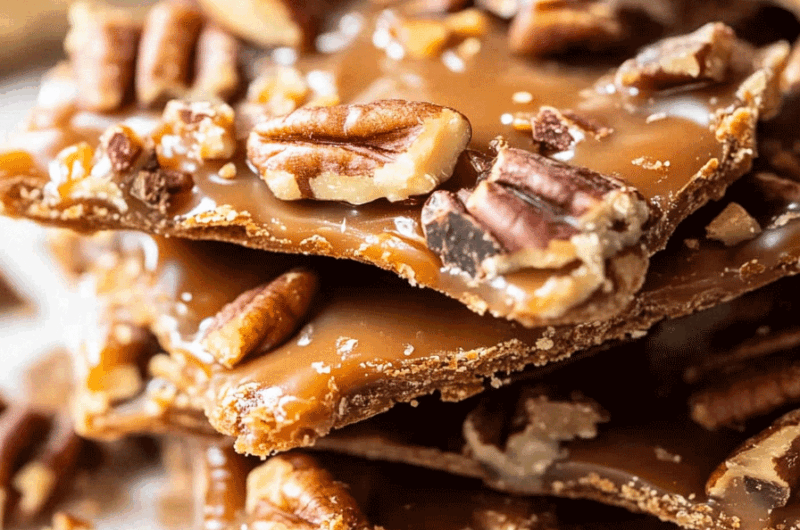 Pecan Pie Bark Recipe (Crispy, Buttery, and Irresistibly Simple)