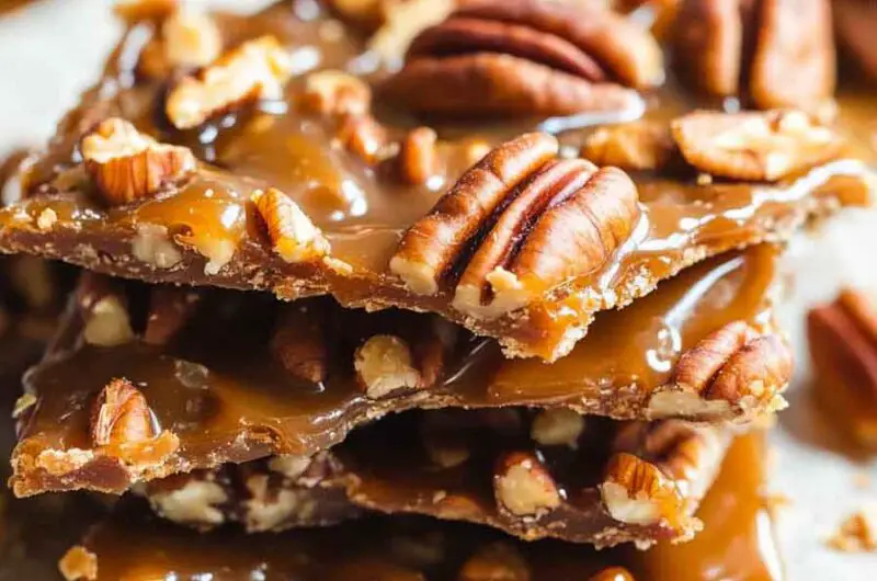Pecan Pie Bark Recipe (Crispy, Buttery, and Irresistibly Simple)