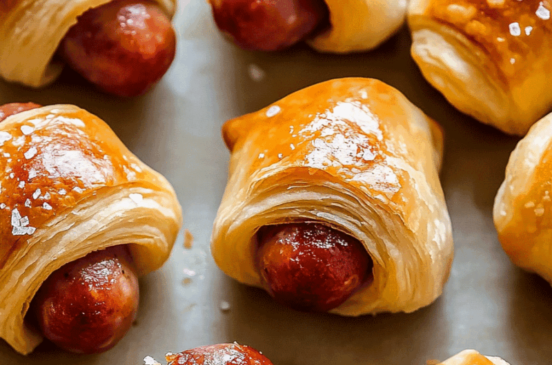 Pigs In A Blanket (Classic Crescent Roll & Sausage Bites)