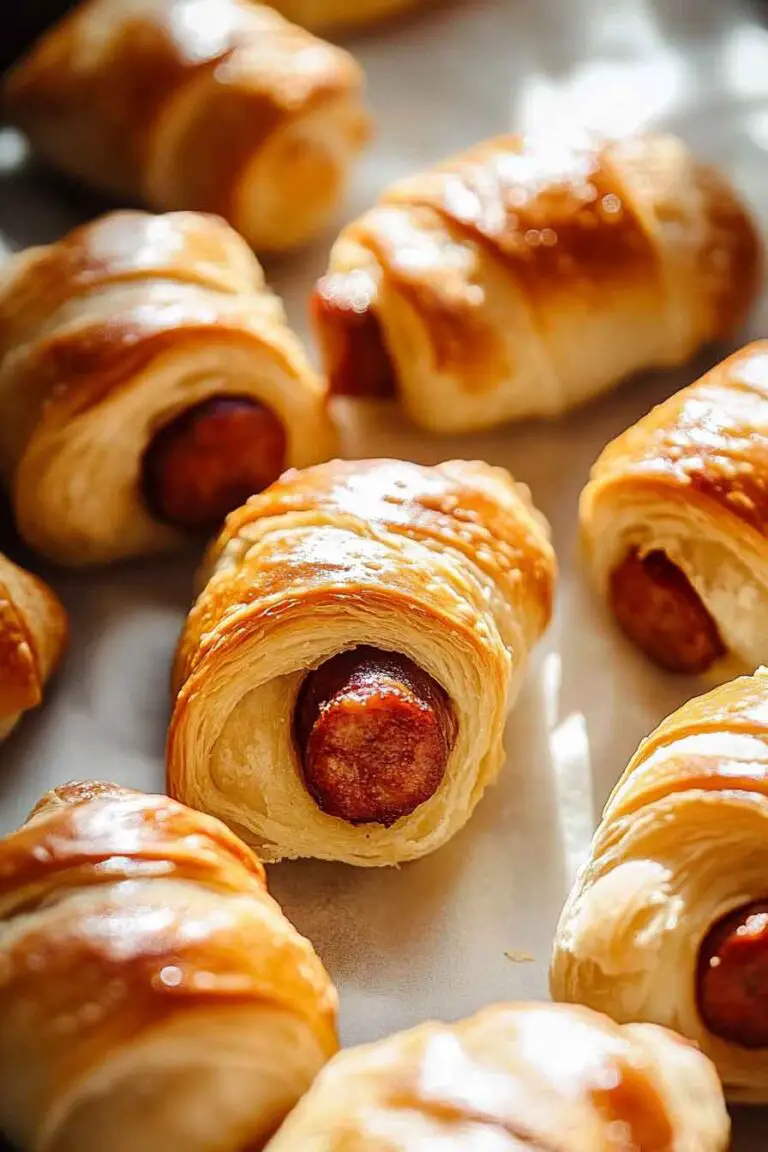 Pigs In A Blanket (Classic Crescent Roll & Sausage Bites)