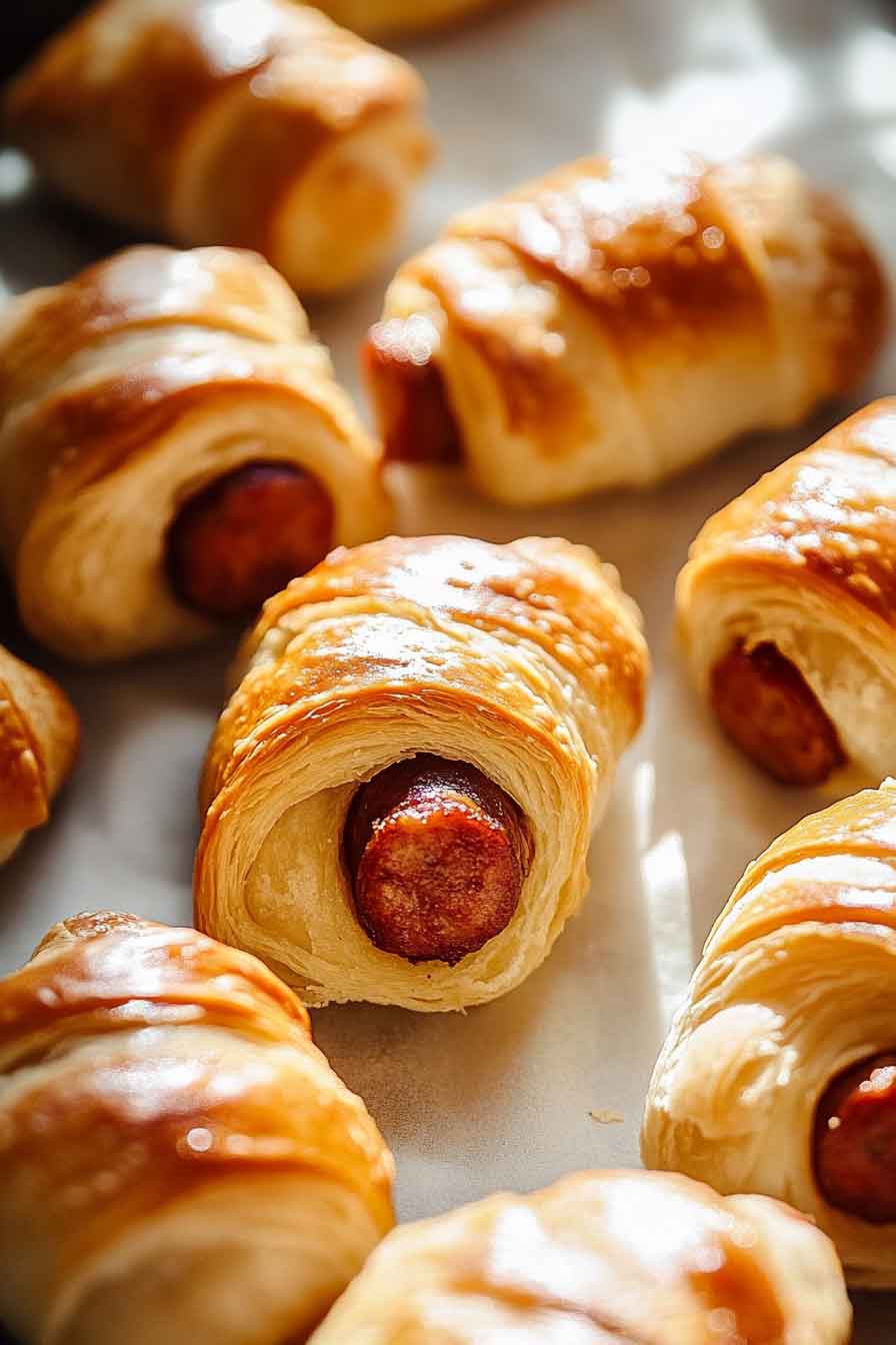 Pigs In A Blanket (Classic Crescent Roll & Sausage Bites)
