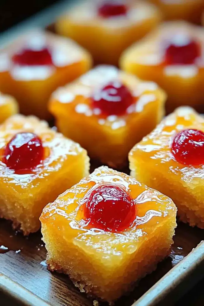 How to Make Pineapple Pound Cake Bites