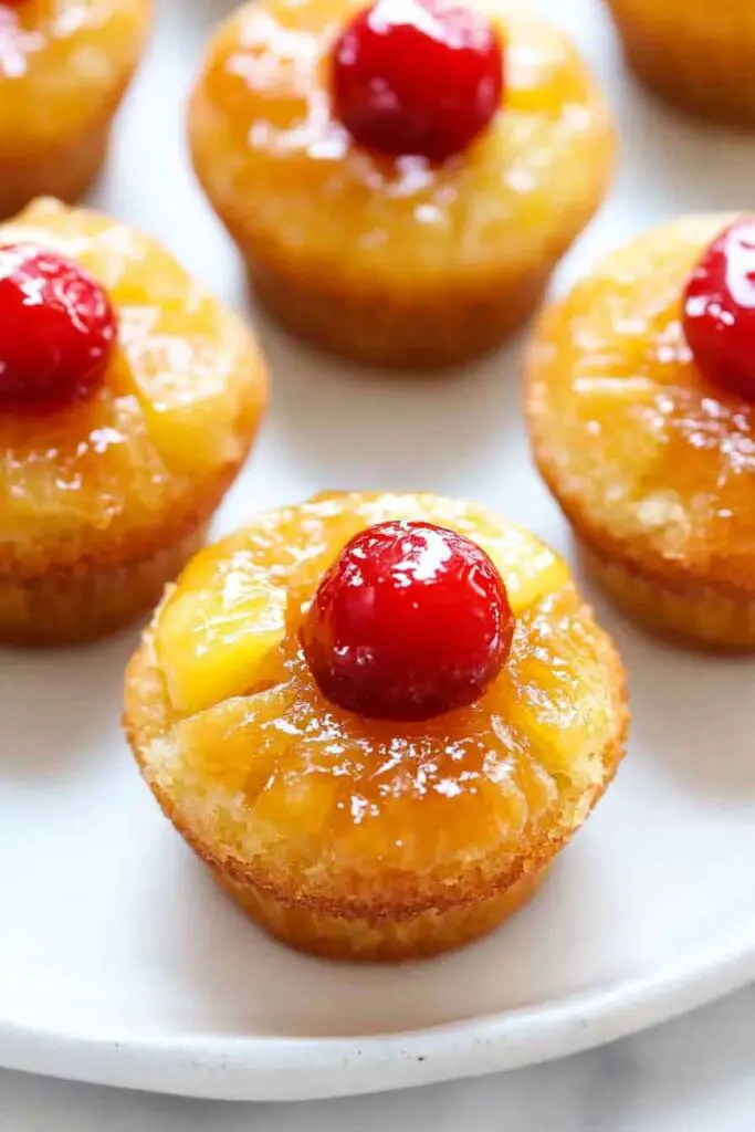 How to Make Pineapple Upside Down Cupcakes