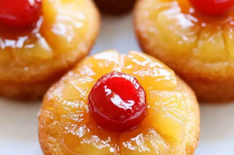 Pineapple Upside Down Cupcakes