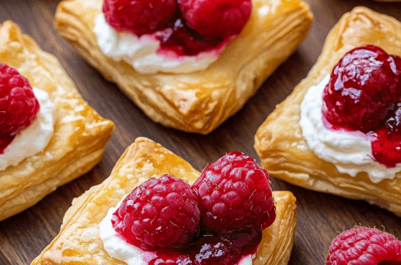 Raspberry Cream Cheese Bites Recipe
