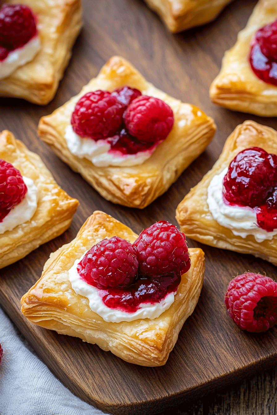 Raspberry Cream Cheese Bites Recipe
