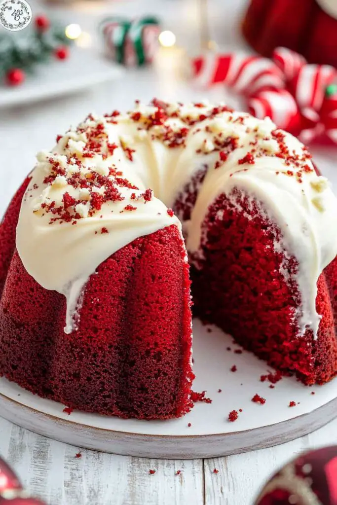 How to Make Red Velvet Cheesecake Swirl Bundt Cake