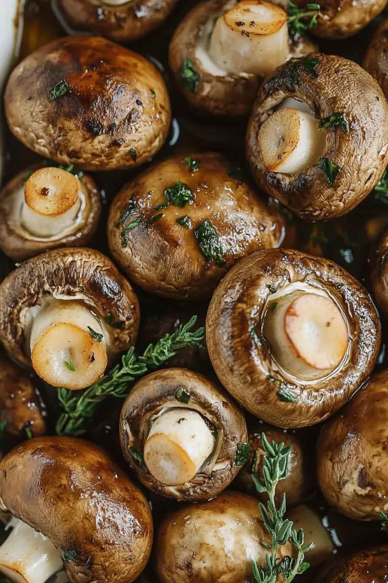 Roasted Mushrooms Browned Butter