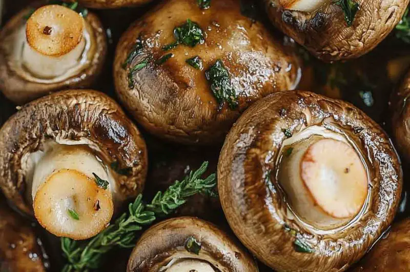 Roasted Mushrooms Browned Butter