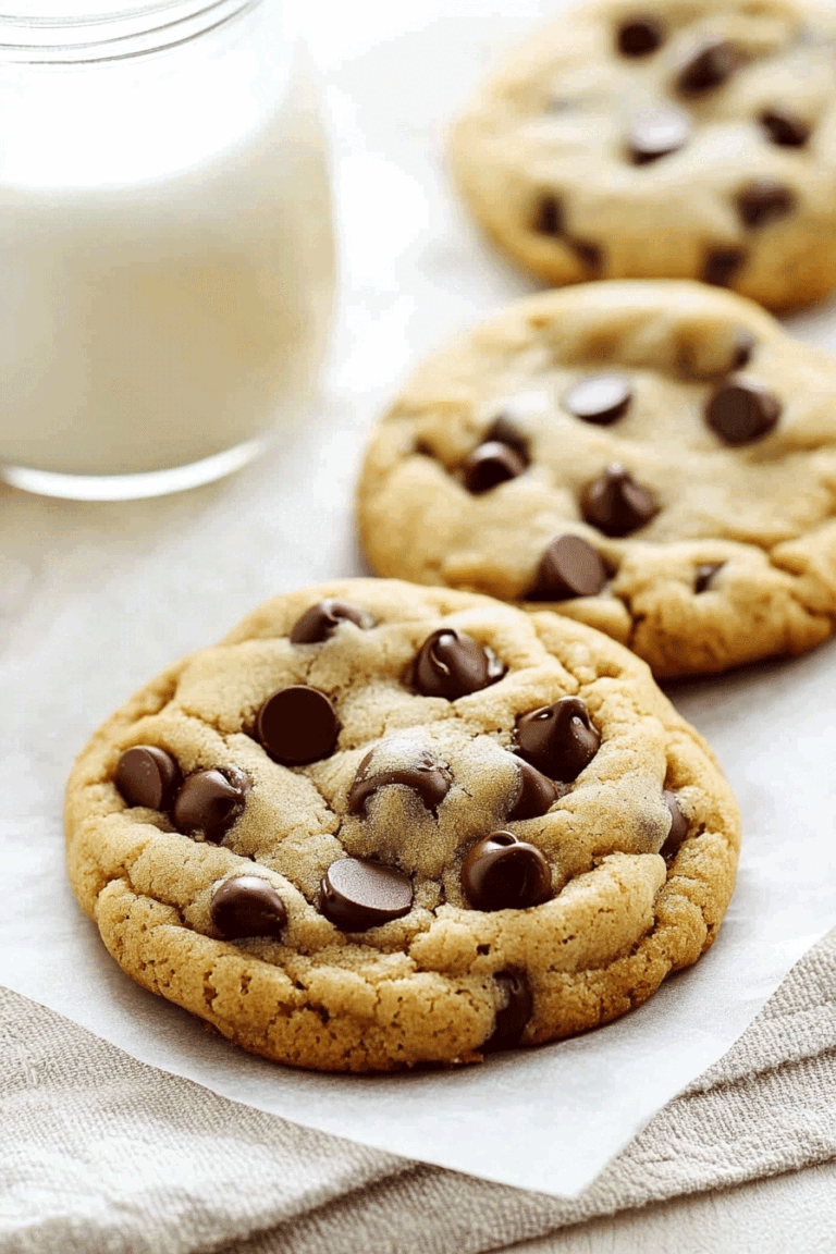 Soft Chocolate Chip Cookies
