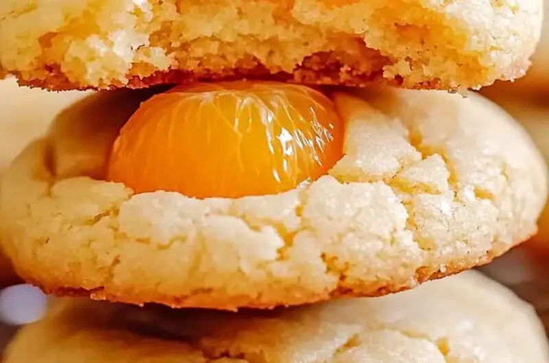 Soft Citrusy Orange Cookies