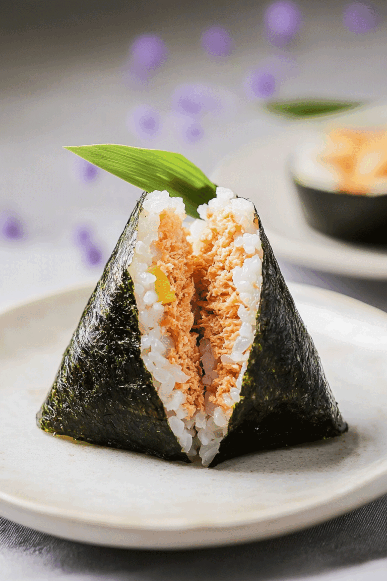 Spicy Tuna Onigiri Bliss