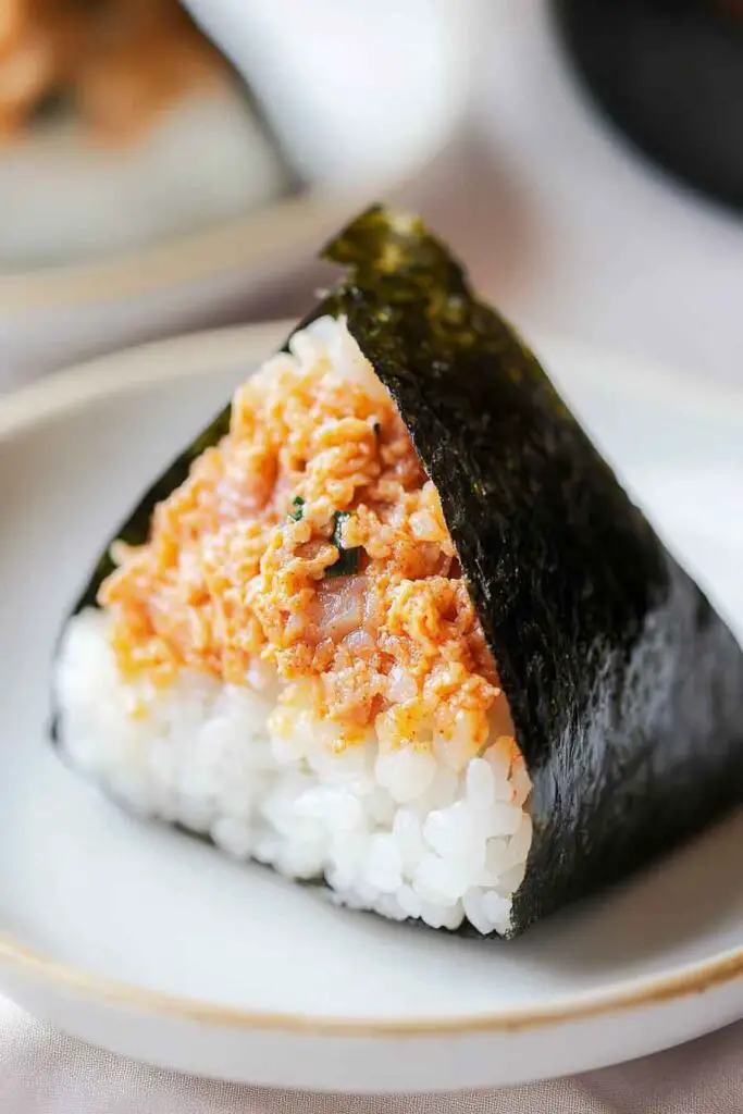 How to Make Spicy Tuna Onigiri