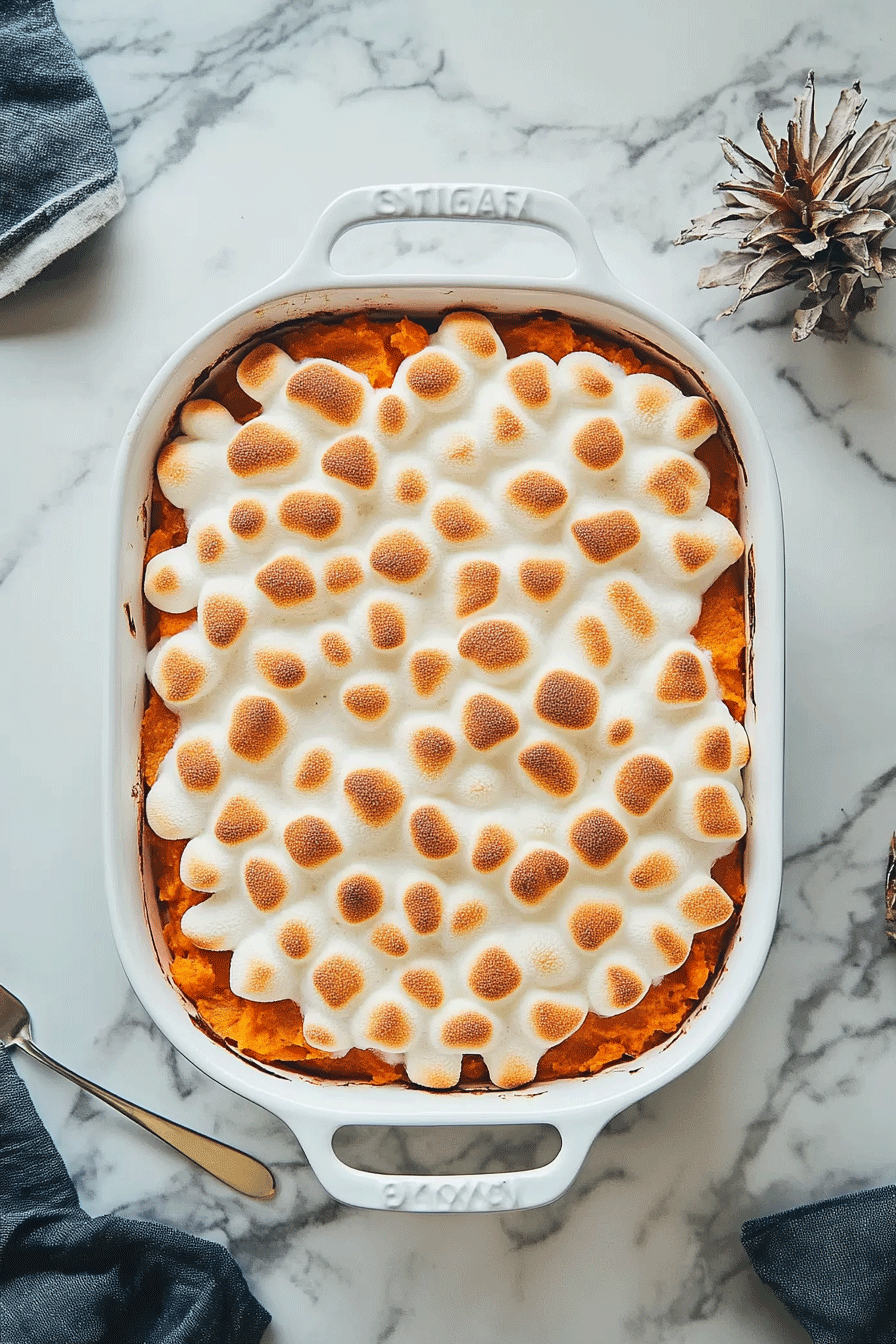 Sweet Potato Marshmallow Casserole