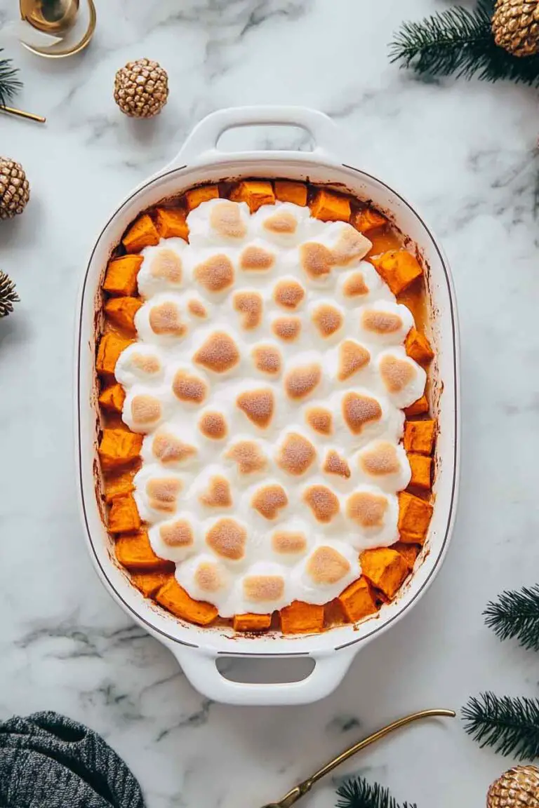 Sweet Potato Marshmallow Casserole