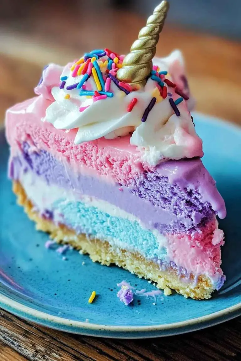 Ultimate Unicorn Ice Cream Cake
