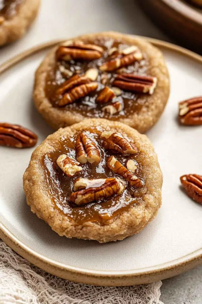 Vegan Pecan Pie Cookies