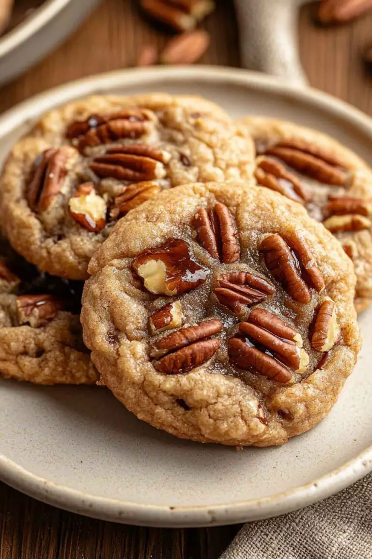 Vegan Pecan Pie Cookies
