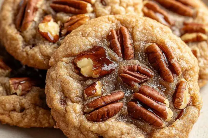 Vegan Pecan Pie Cookies