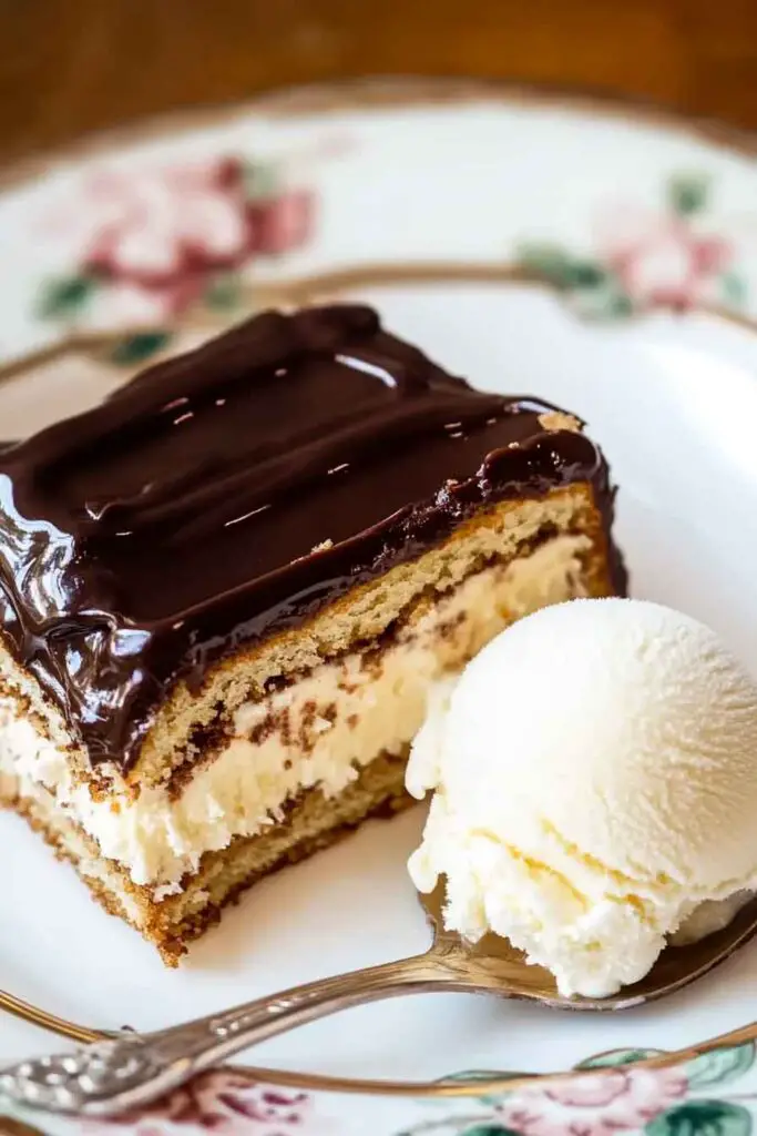 no Bake Chocolate Eclair Cake