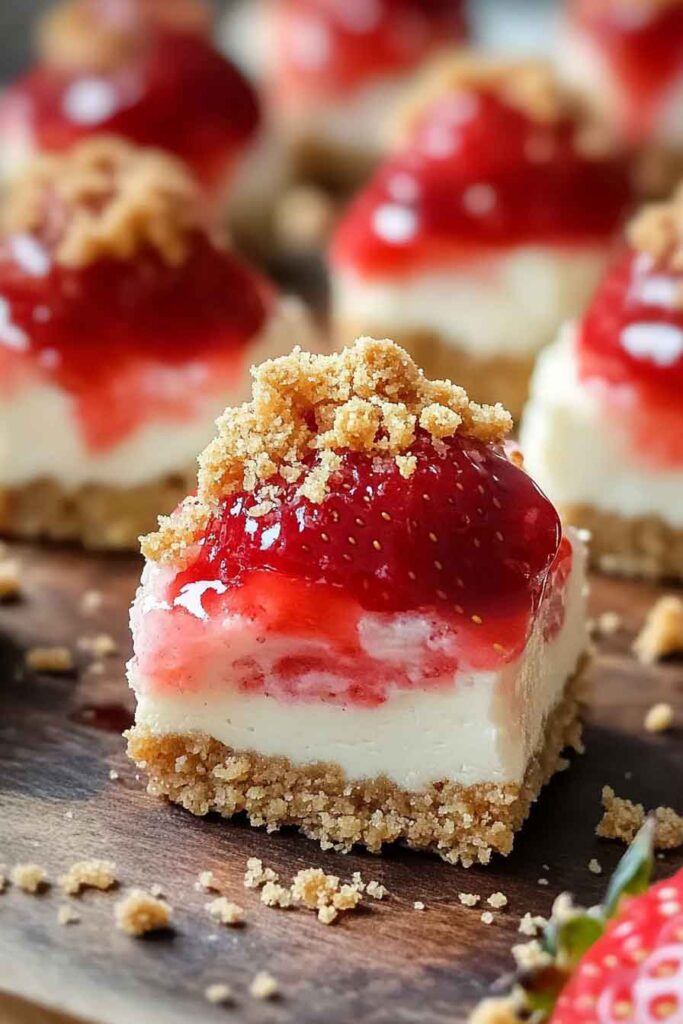 strawberry Cheesecake Crunch Bites