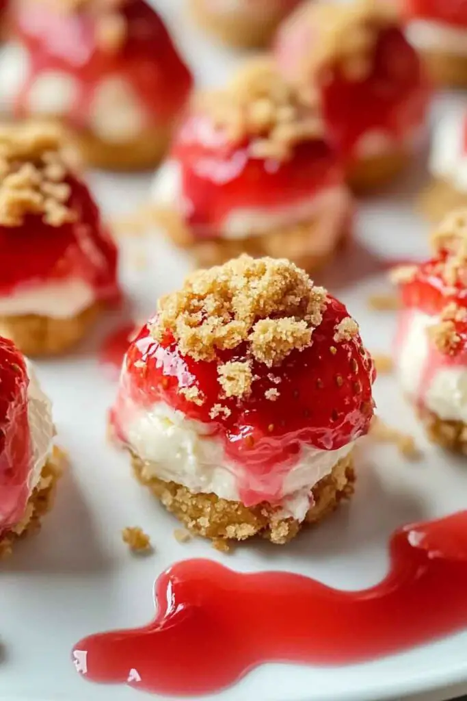 How to Store Strawberry Cheesecake Crunch Bites
