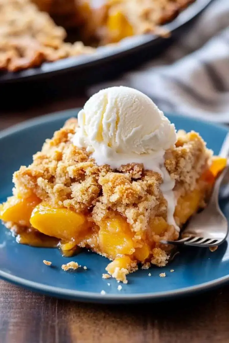 Peach Cobbler Dump Cake