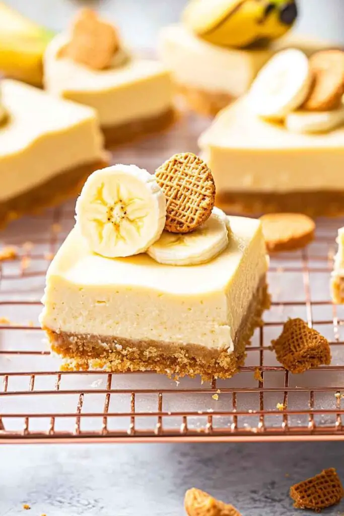 How to Make Banana Pudding Cheesecake Bars