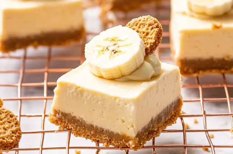 Banana Pudding Cheesecake Bars