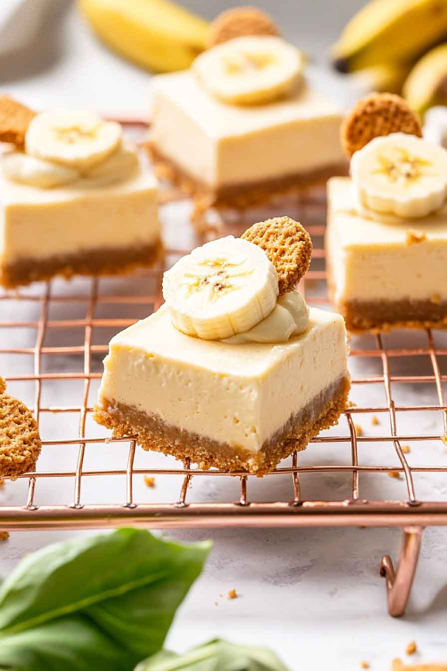Banana Pudding Cheesecake Bars