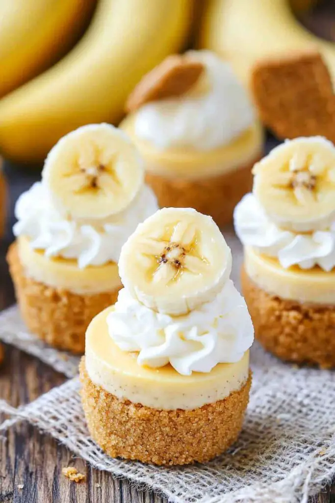 Banana Pudding Cheesecake Bites