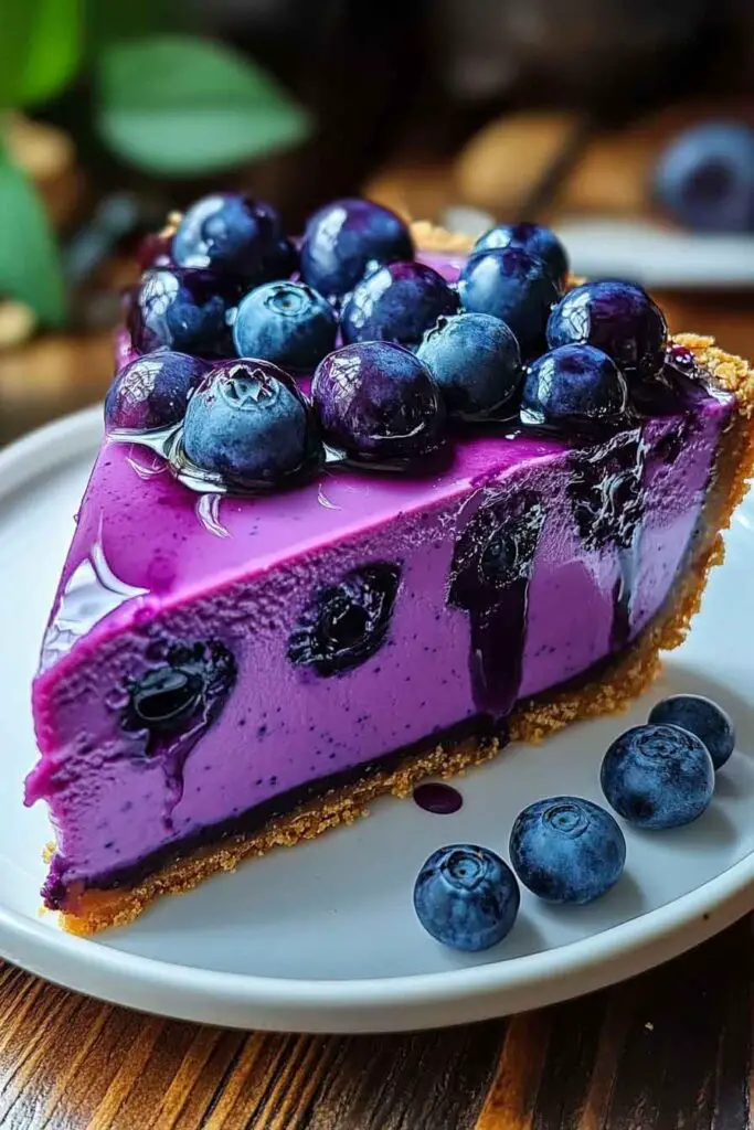 Ingredients for Blueberry Dream Cheesecake