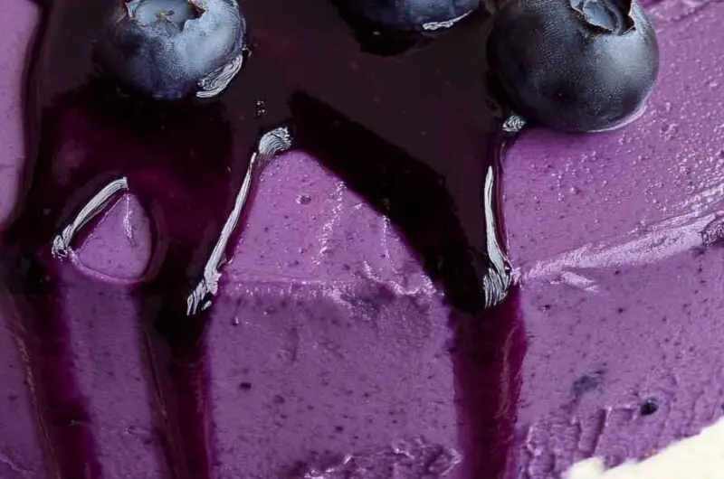 Blueberry Mousse Heaven Cheesecake