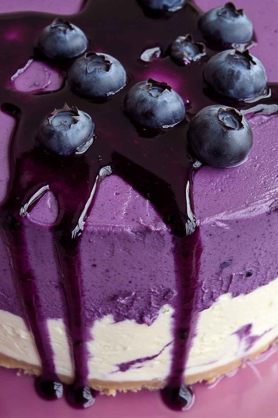 Blueberry Mousse Heaven Cheesecake